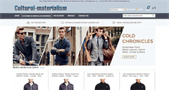 Desktop Screenshot of cultural-materialism.org